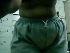 Horny Lily Tamil Beauty In Gym Working Out Naked