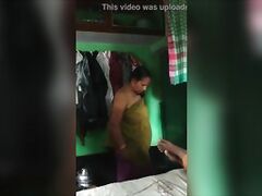 Indian Aunty Dressing 2