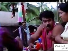 Mallu aunty kanakalatha cute boobs tamil aunty