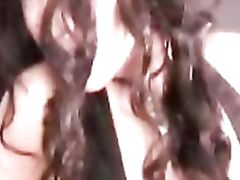 Desi beautiful wife lying naked on her back offering her pussy to be licked and tits fondled during oral sex foreplay in this MMS
