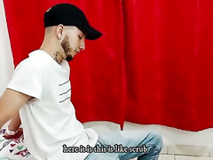 What started with a massage ended in a good fuck with my study partner - Porn in Spanish