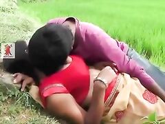 Huge Boobs aunty getting aroused by her lover