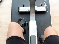 RISKY PUBLIC SEX in the gym with horny bitch CALIFORNIABABE