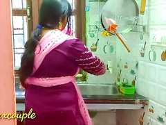 Desi Cute Maid XXX fuck in kitchen.