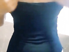 Tamil girl showing boobs and massaging them