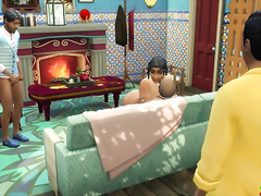 Hindi Version - Indian Housewife Lets Herself To Be Fucked By Others To Save Her Husband - Wickedwhims